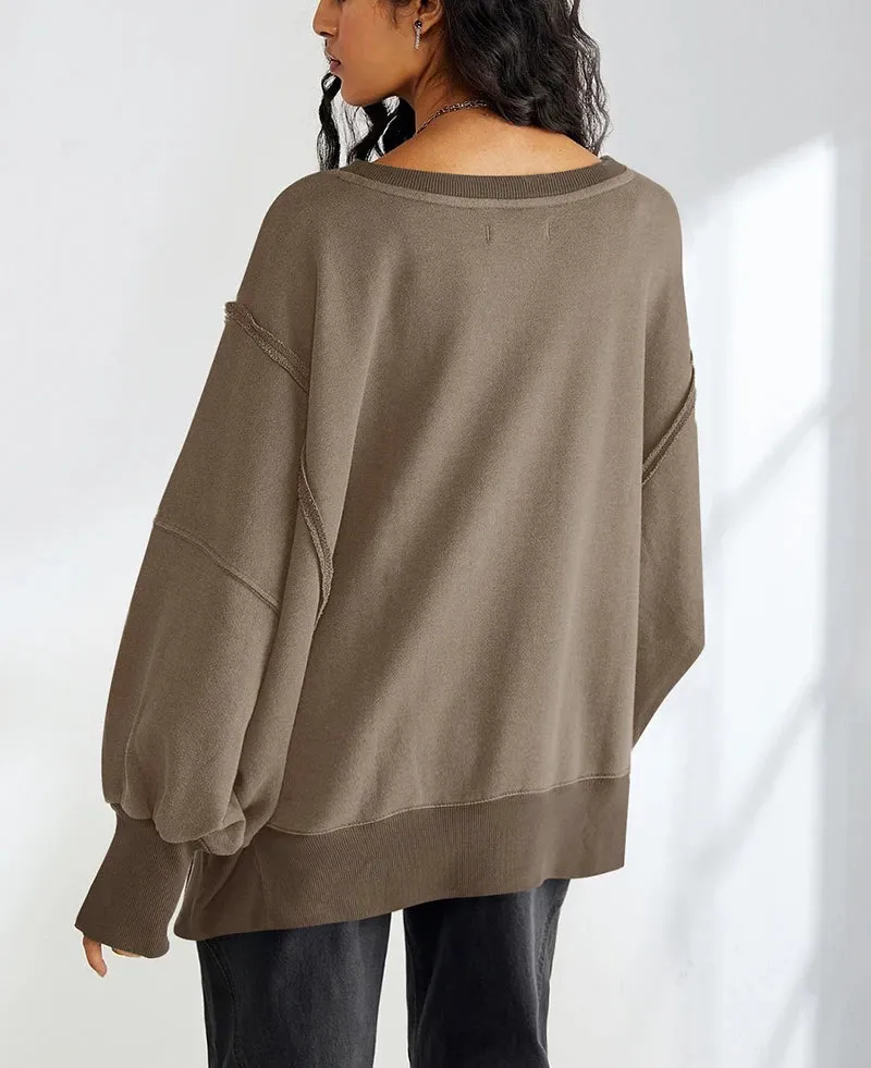 100% Cotton Oversized Sweatshirts