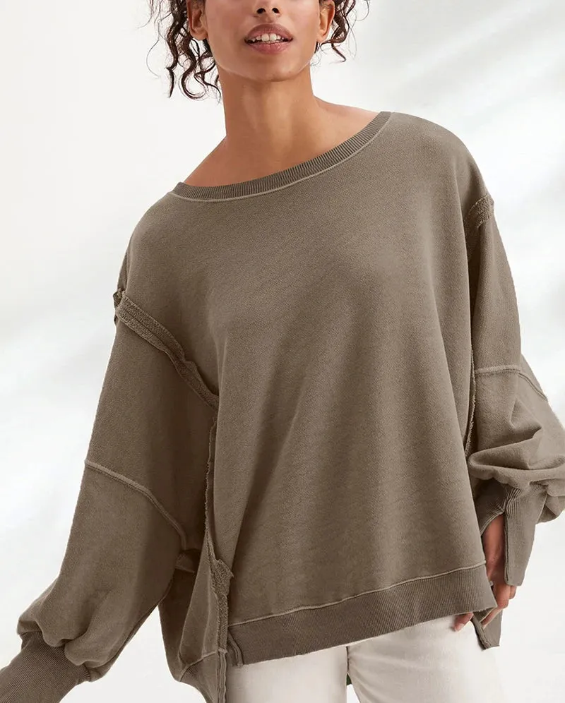 100% Cotton Oversized Sweatshirts