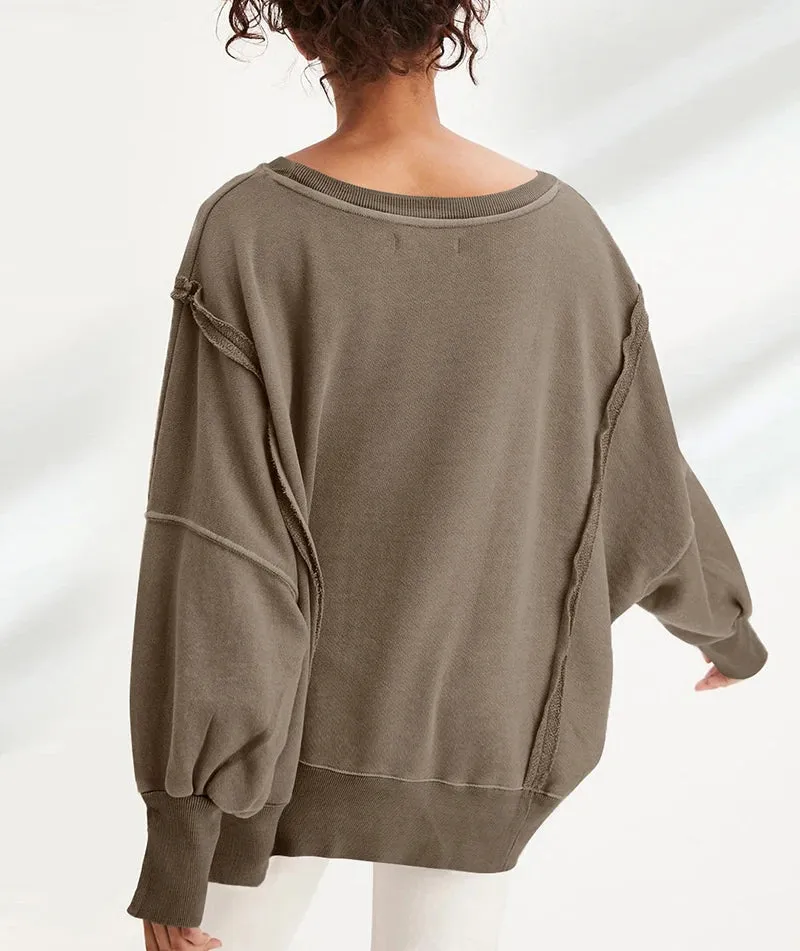 100% Cotton Oversized Sweatshirts