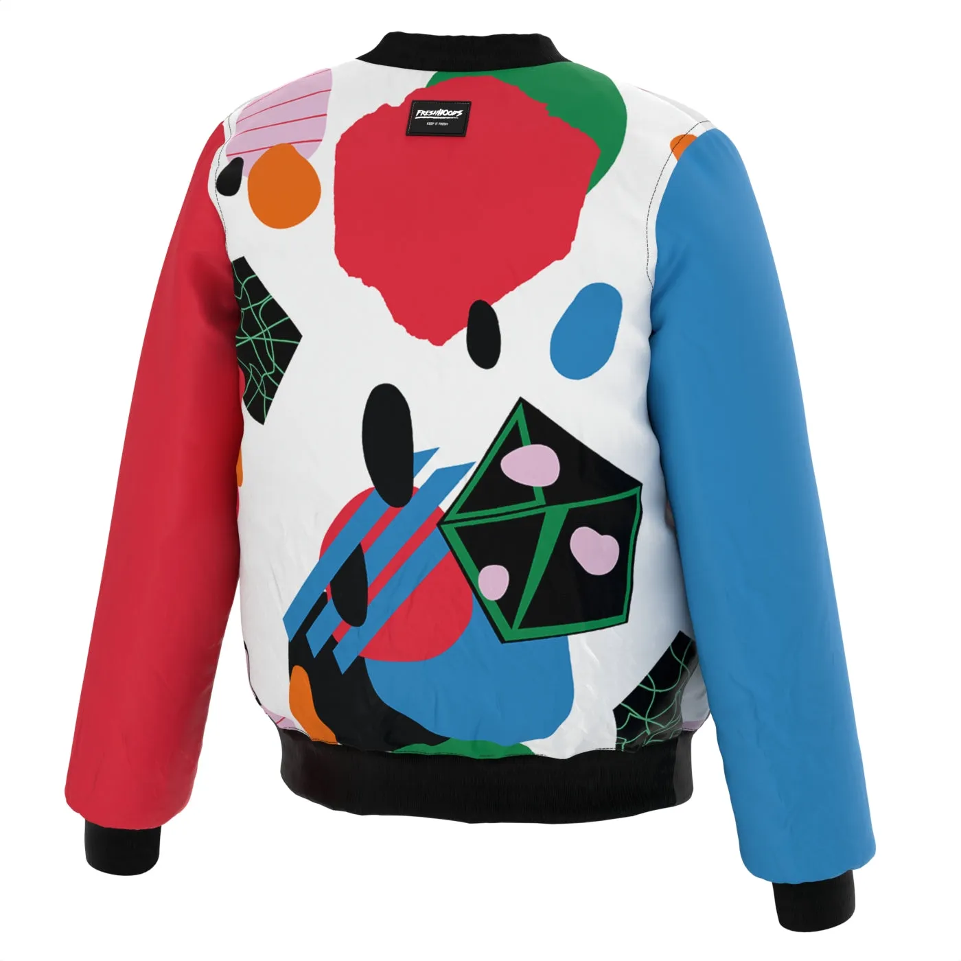 Abstract View Bomber Jacket