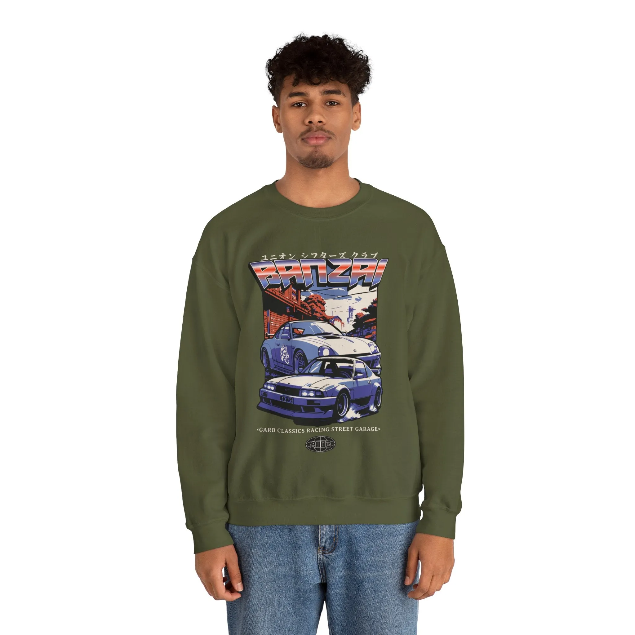 Banzai Graphic Crewneck