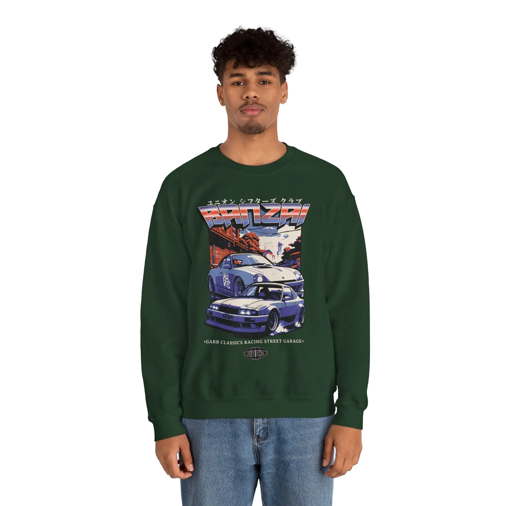 Banzai Graphic Crewneck