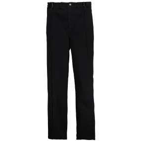 Big Tuck Denim Trouser