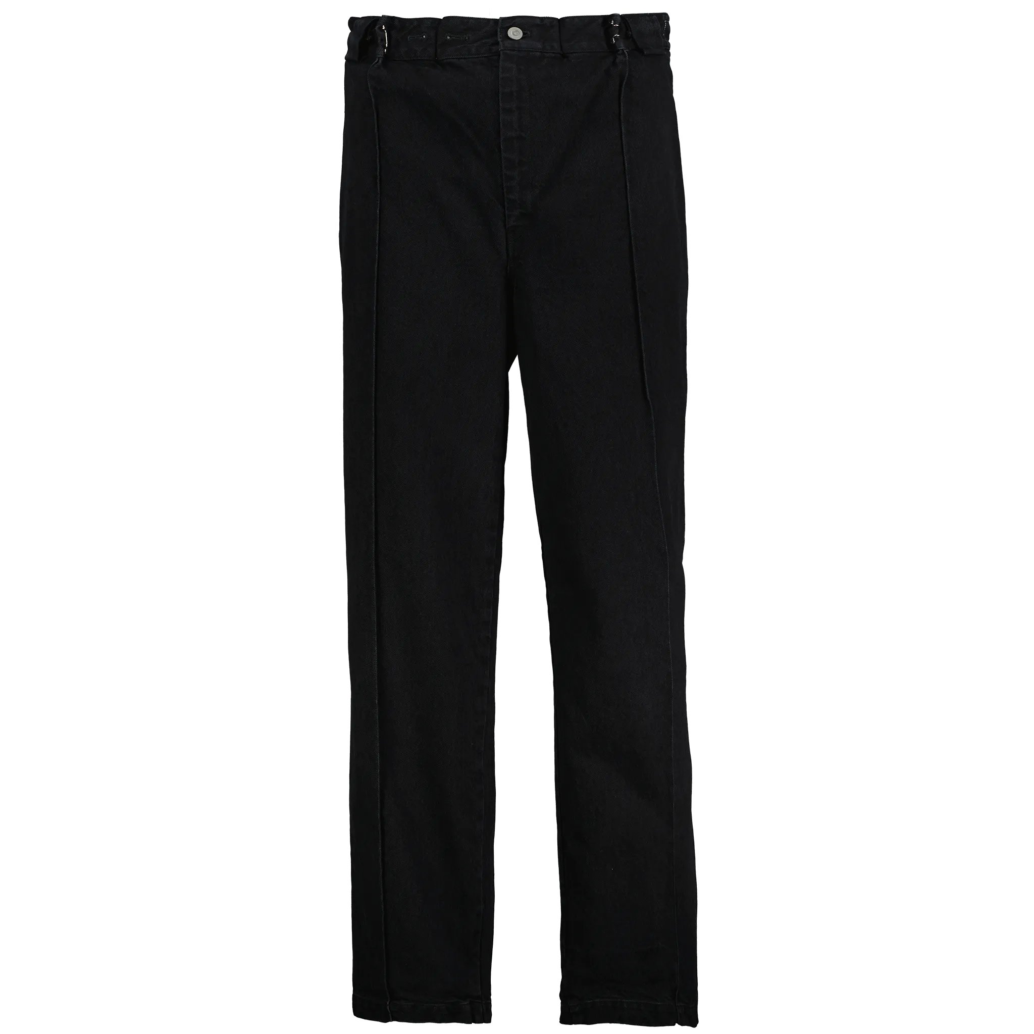 Big Tuck Denim Trouser