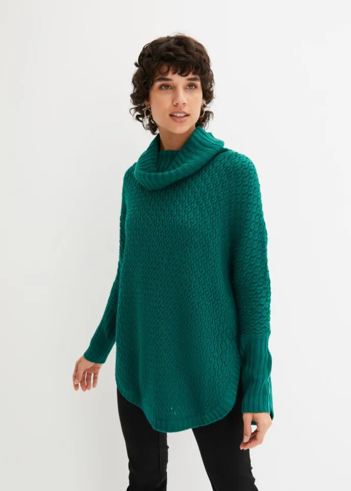 Bodyflirt oversized sweater, green