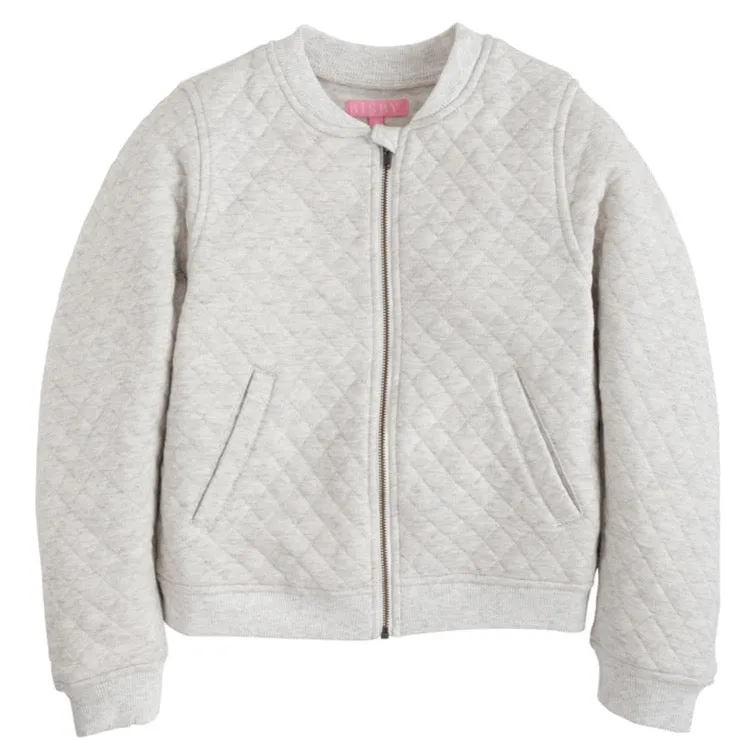 Bomber Jacket - Heathered Grey