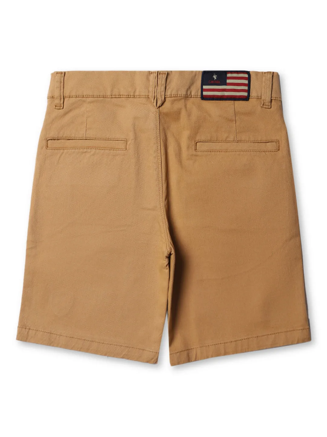 Boys Casual Beige Shorts