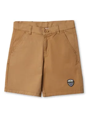 Boys Casual Beige Shorts