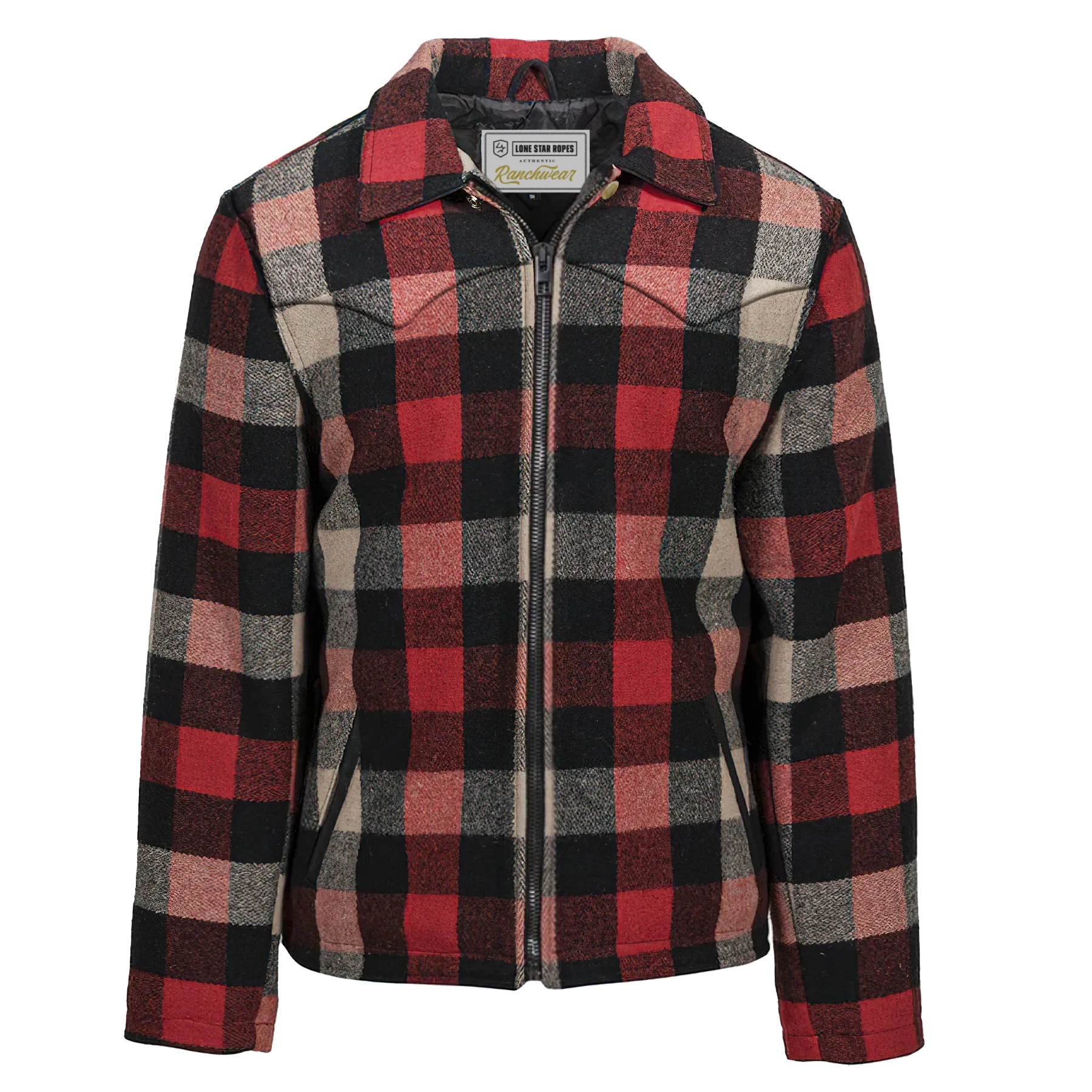 Buffalo Plaid Wool Jacket