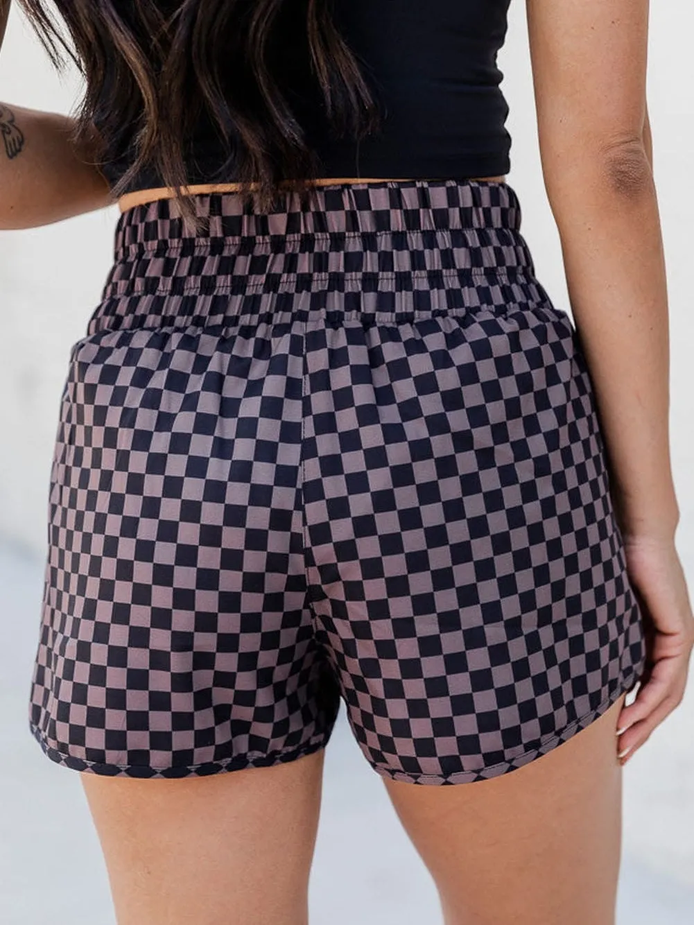 Casual Checkered Shorts for Summer