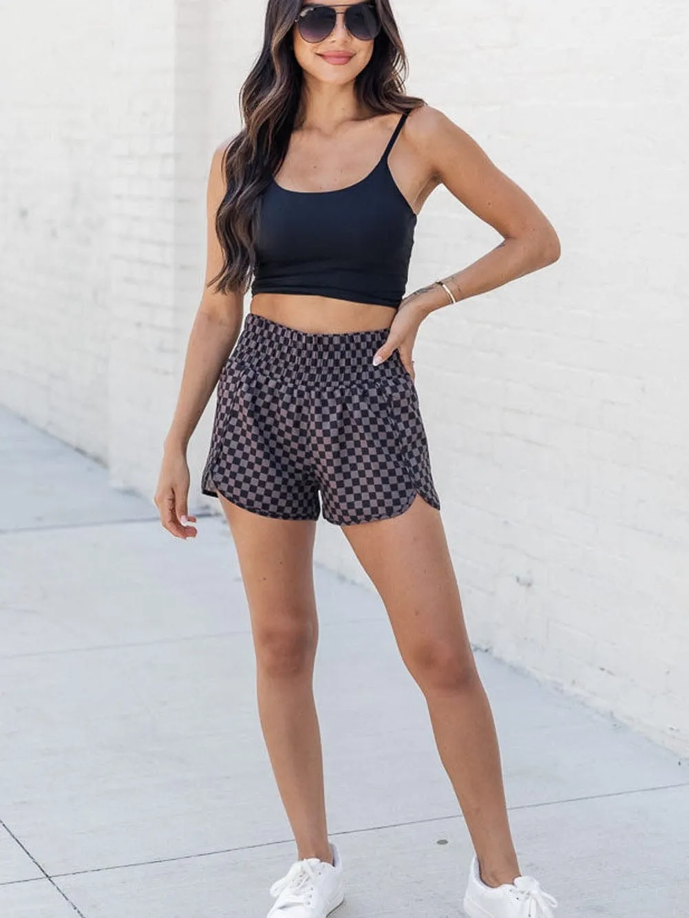 Casual Checkered Shorts for Summer