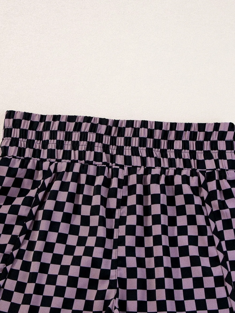 Casual Checkered Shorts for Summer