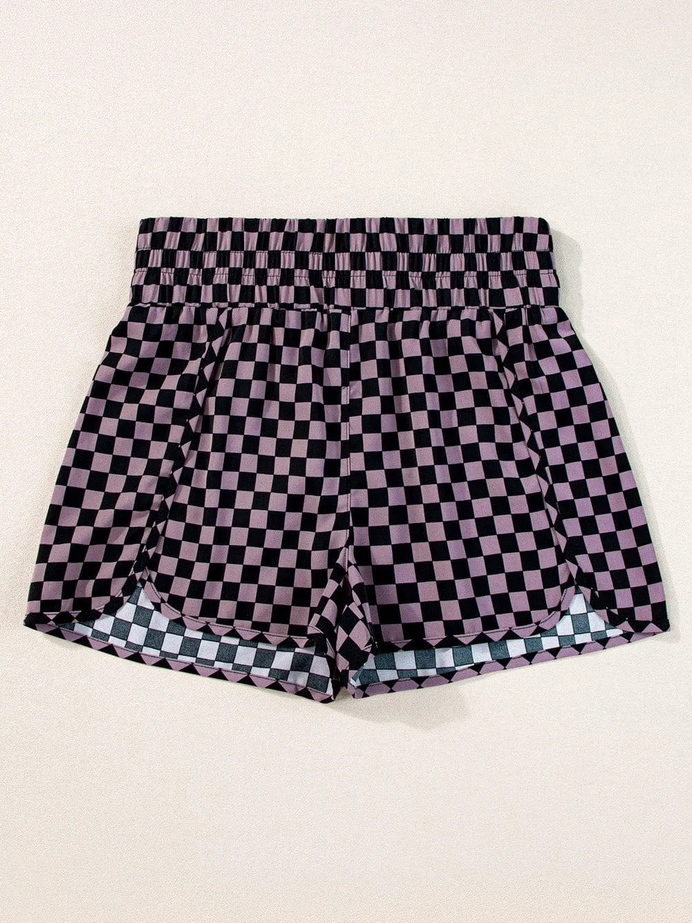 Casual Checkered Shorts for Summer