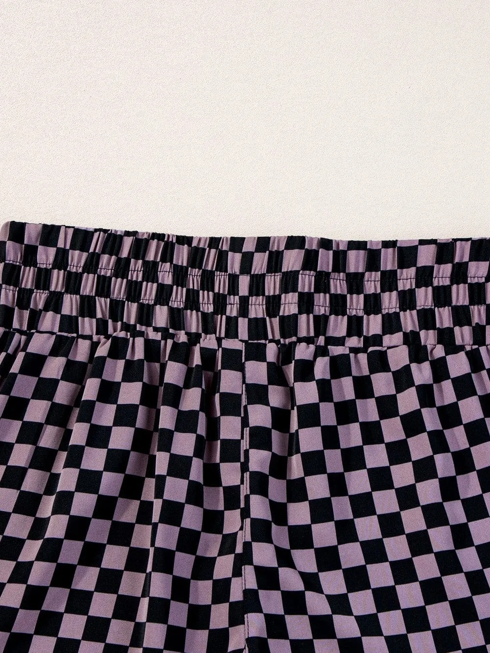 Casual Checkered Shorts for Summer