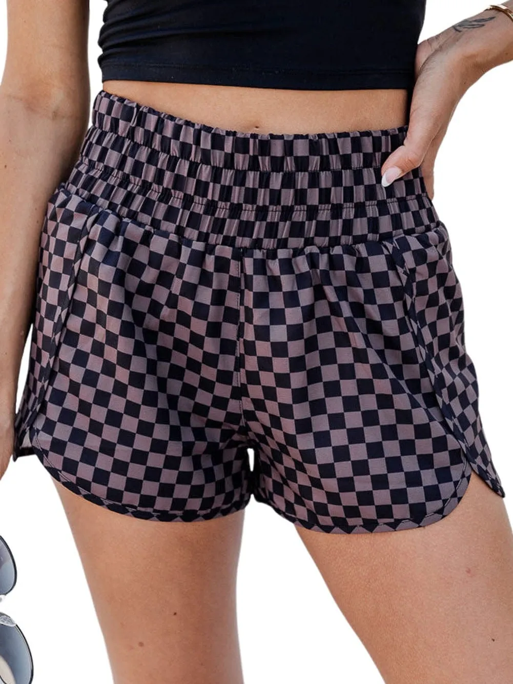 Casual Checkered Shorts for Summer