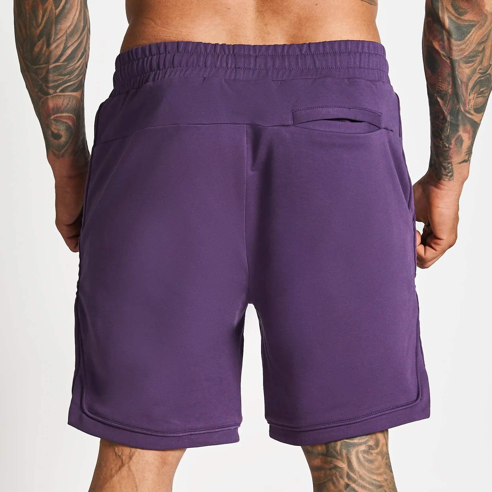 CASUAL SHORTS - PURPLE