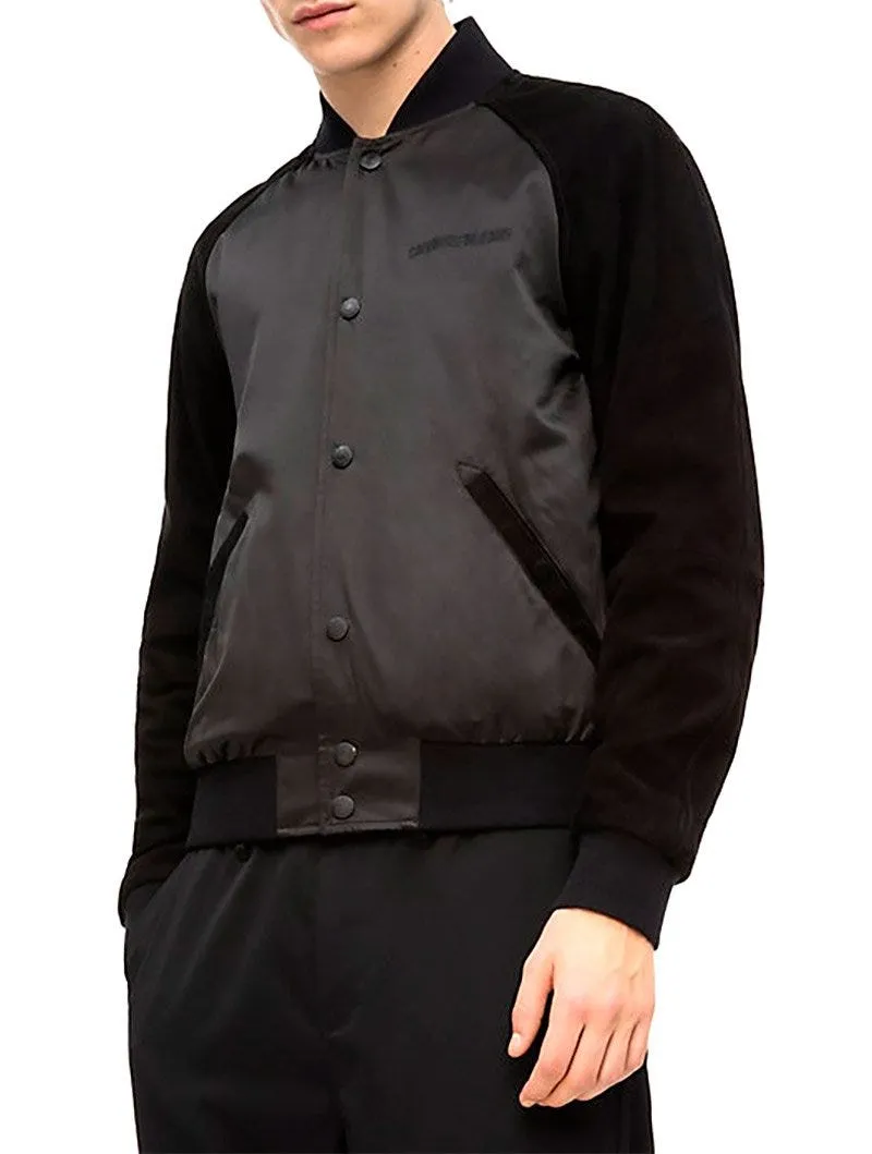 CK BOMBER JACKET IN BLACK