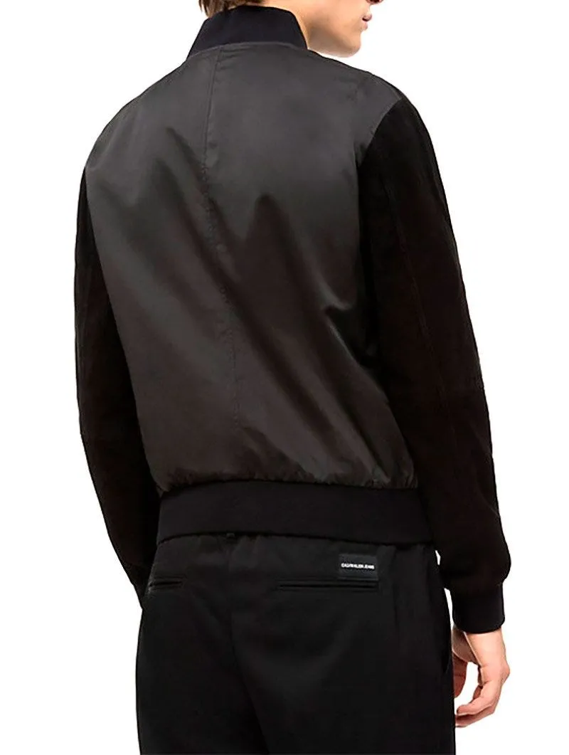 CK BOMBER JACKET IN BLACK