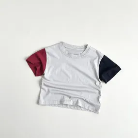 Color-block Patchwork Tee