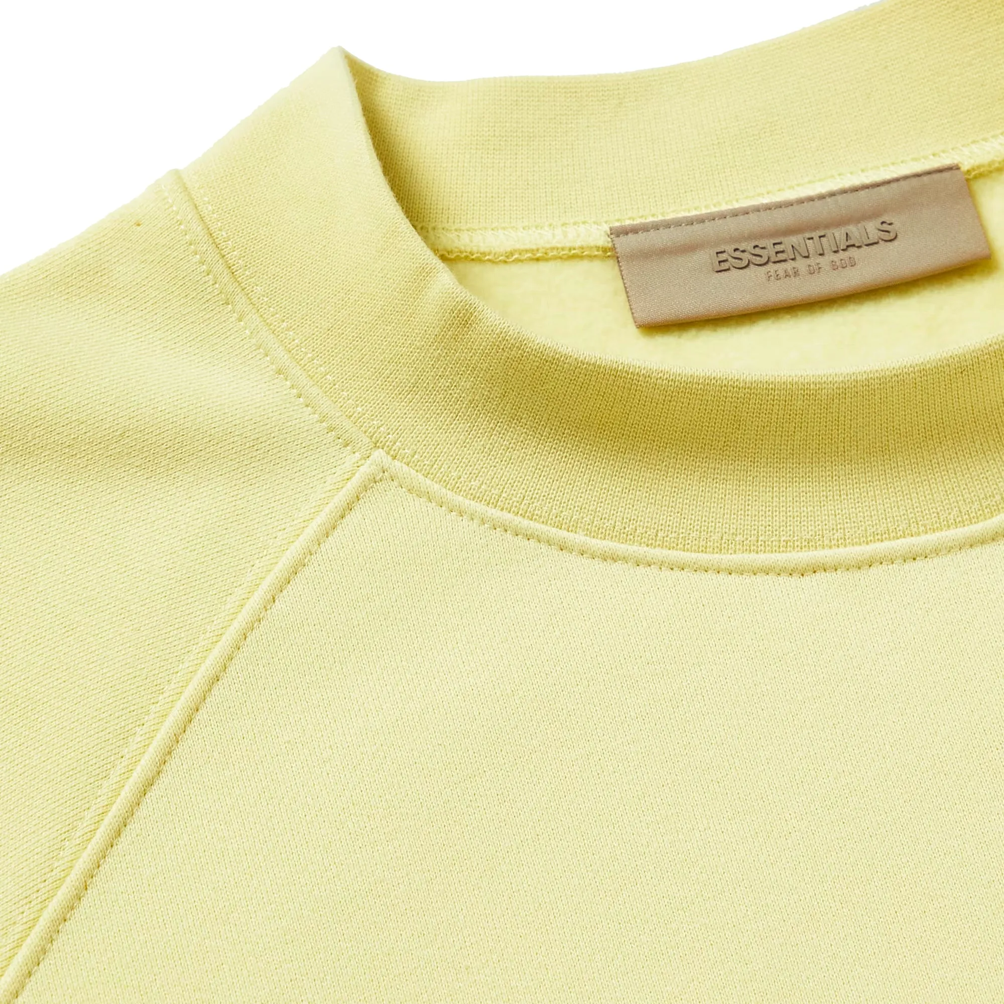 Fear of God Essentials Yellow Sweatshirt