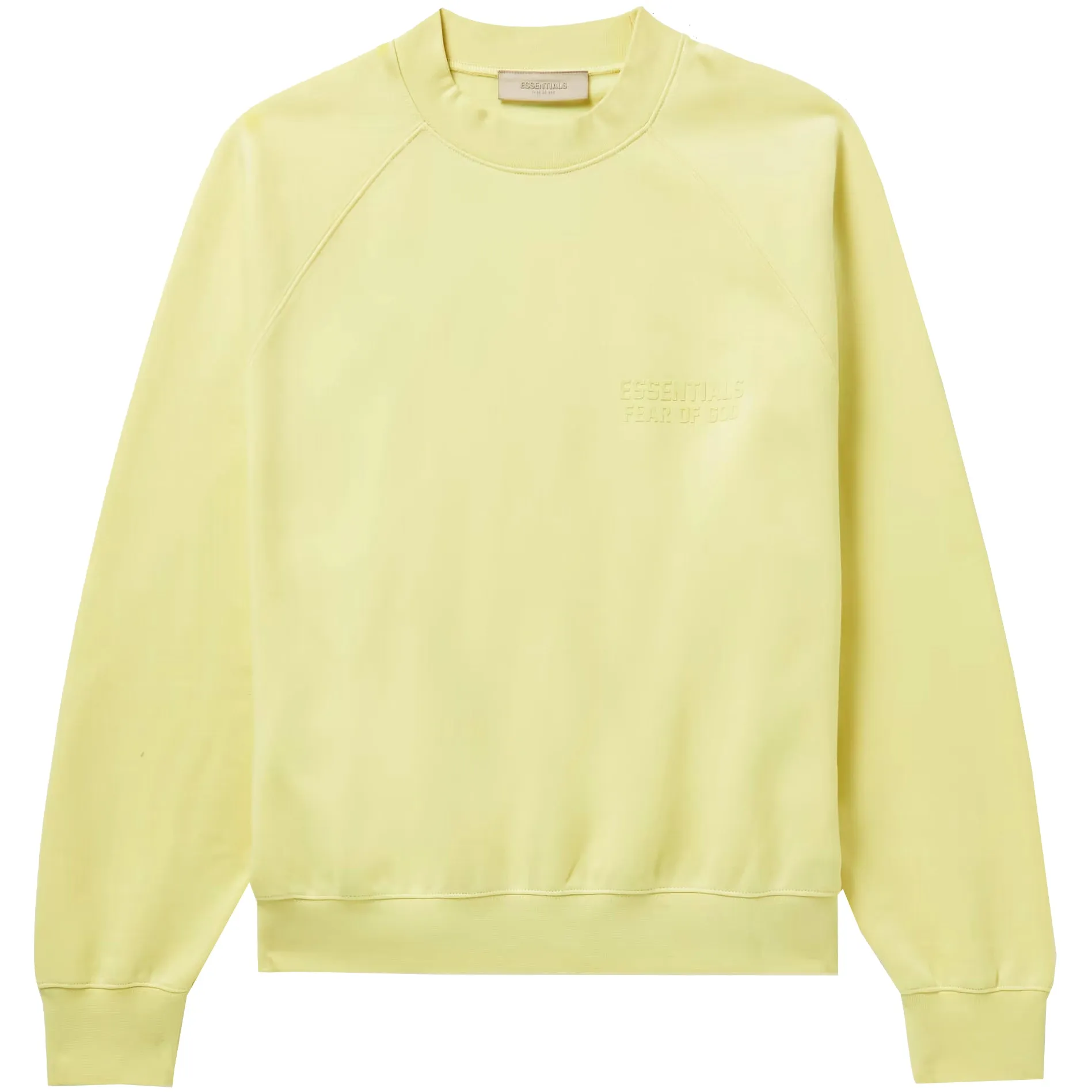 Fear of God Essentials Yellow Sweatshirt