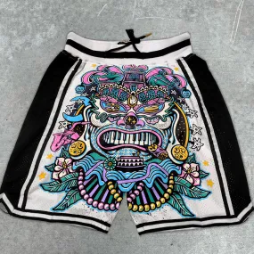 Graffiti casual street basketball shorts