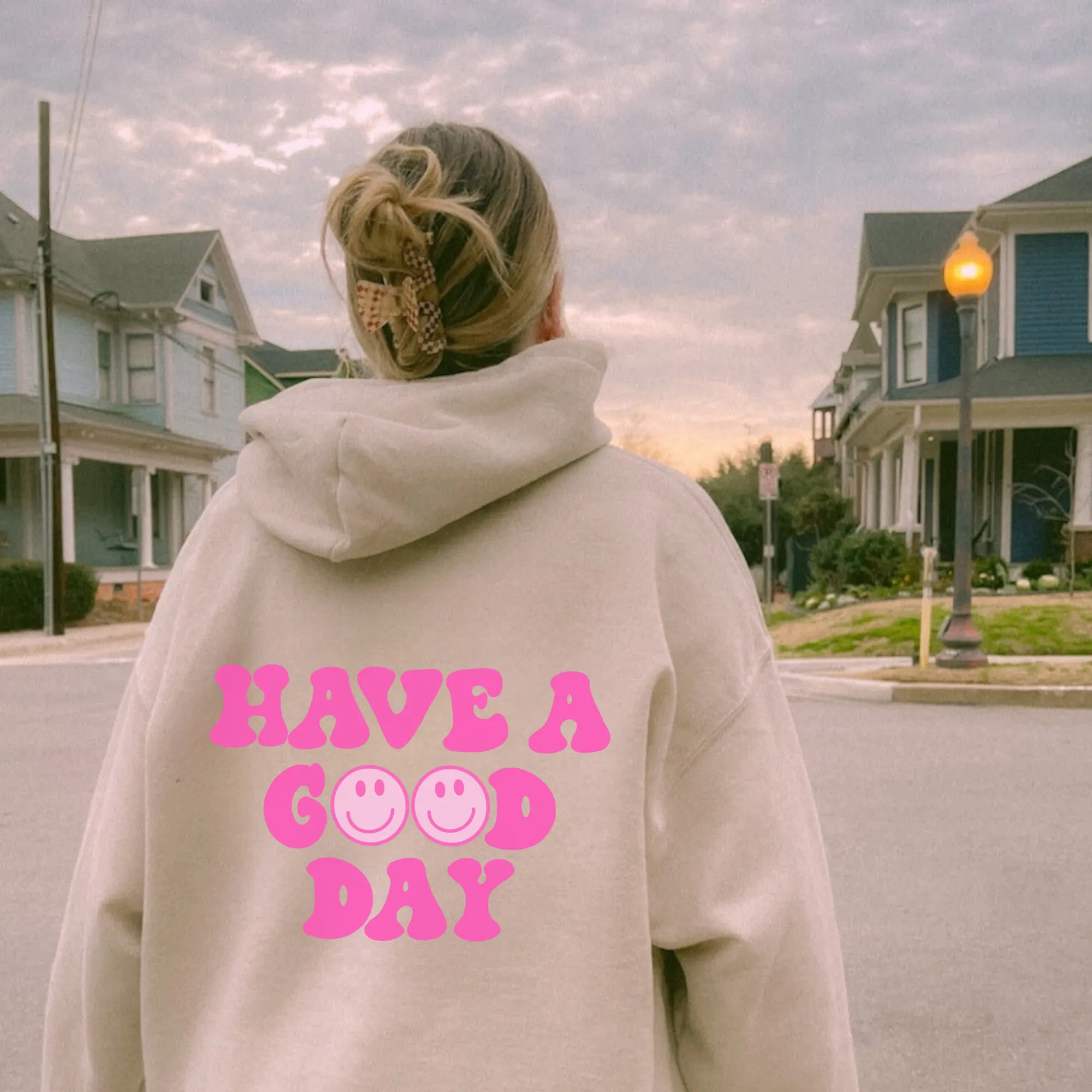 Have A Good Day Preppy Hoodie