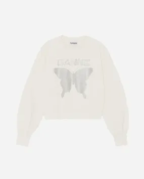 Isoli Butterfly Sweatshirt - Egret