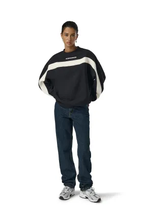 Jeanswear Panel Washed Sweatshirt