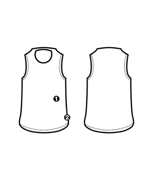 Kumikyoku Sleeveless tops