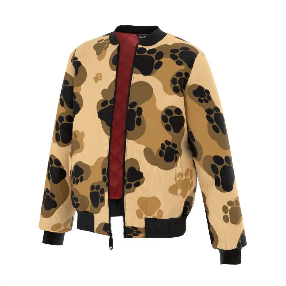 Leopard Bomber Jacket