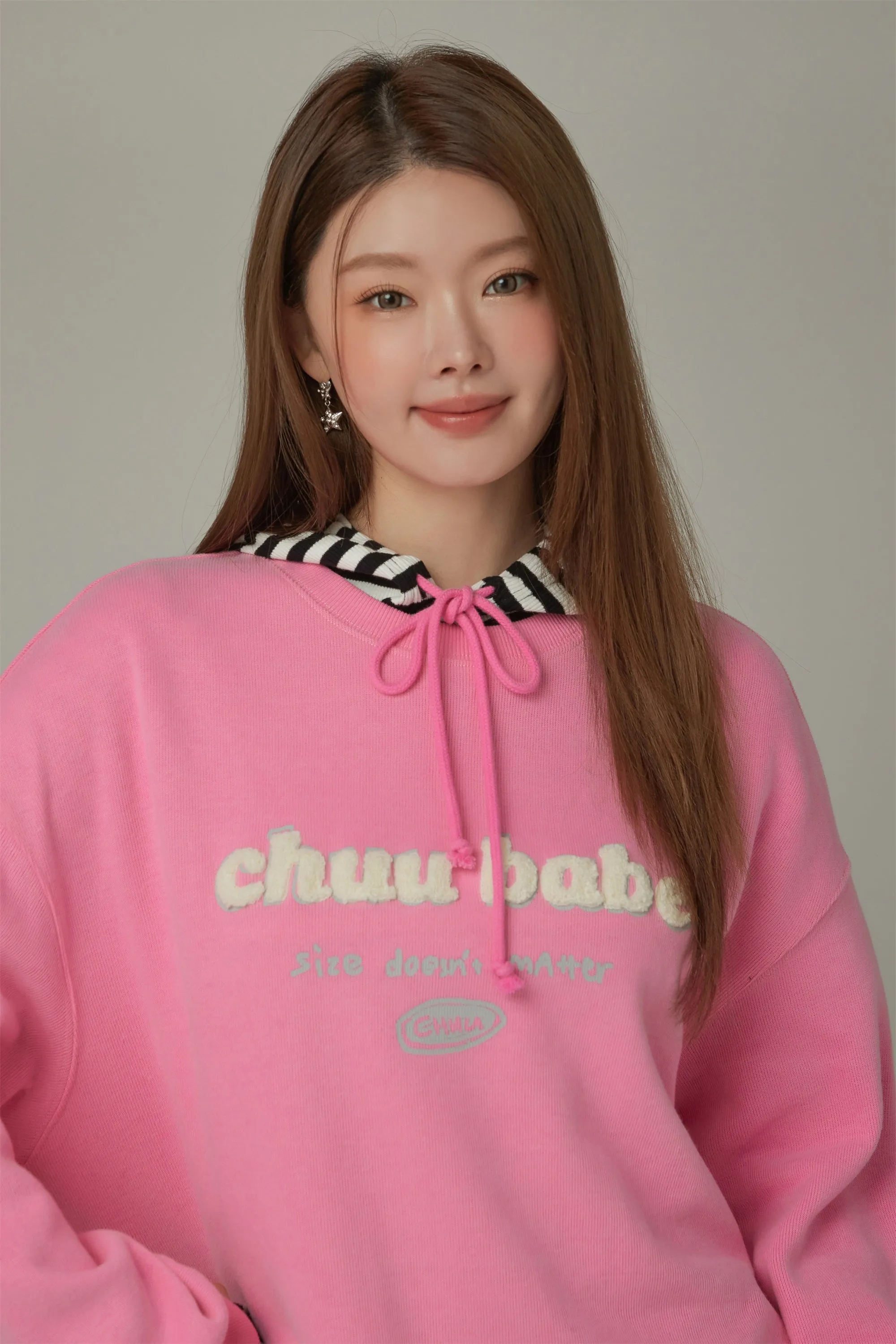 Logo Color Oversized Sweatshirt