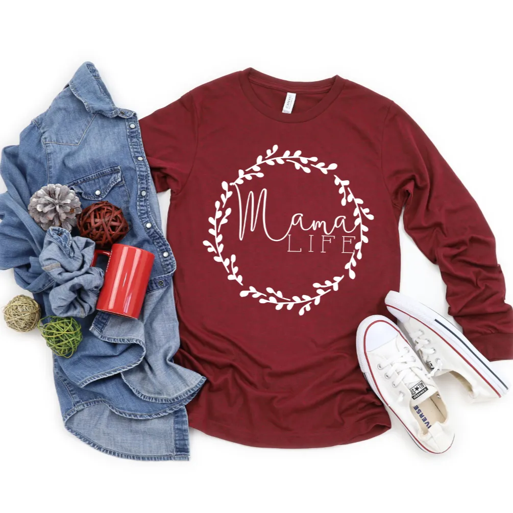 Mama Wreath • Long Sleeve