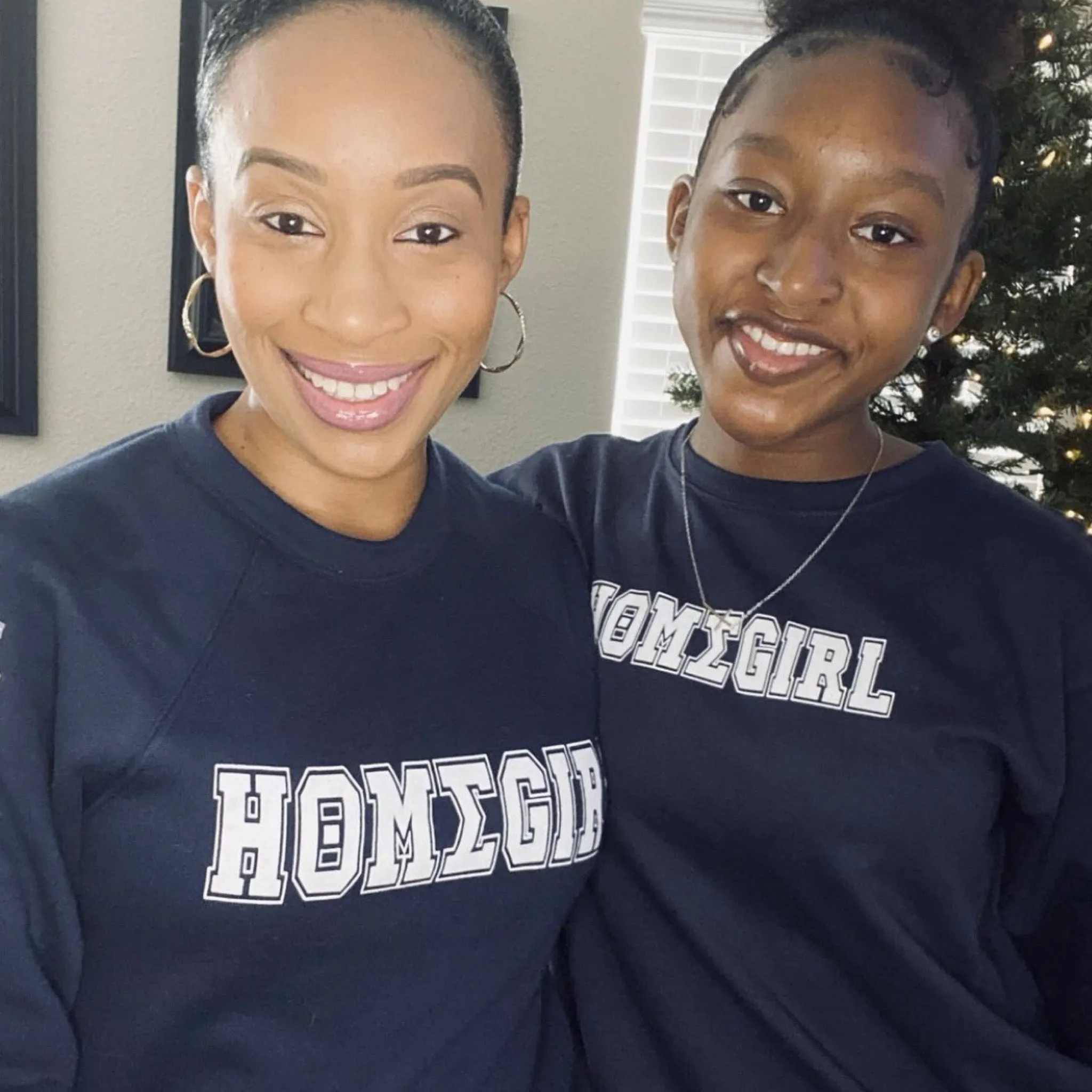 Mama's Girl Set (Navy) - Homegirl   Girlfriend Pullover Greek