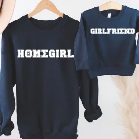 Mama's Girl Set (Navy) - Homegirl   Girlfriend Pullover Greek