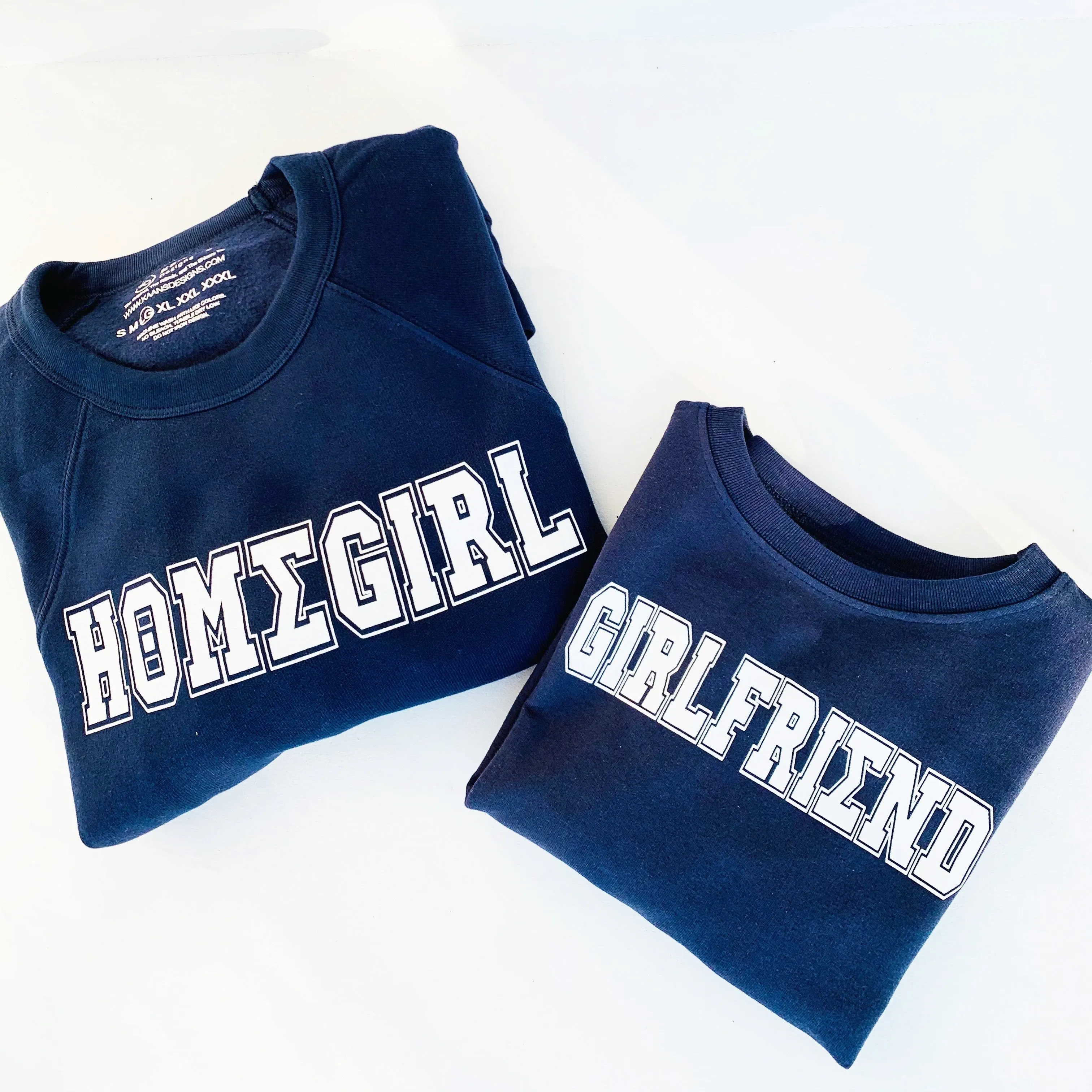 Mama's Girl Set (Navy) - Homegirl   Girlfriend Pullover Greek