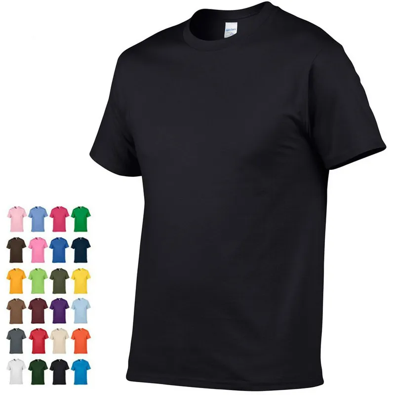 Men'S Black And White 100% Cotton T-Shirts