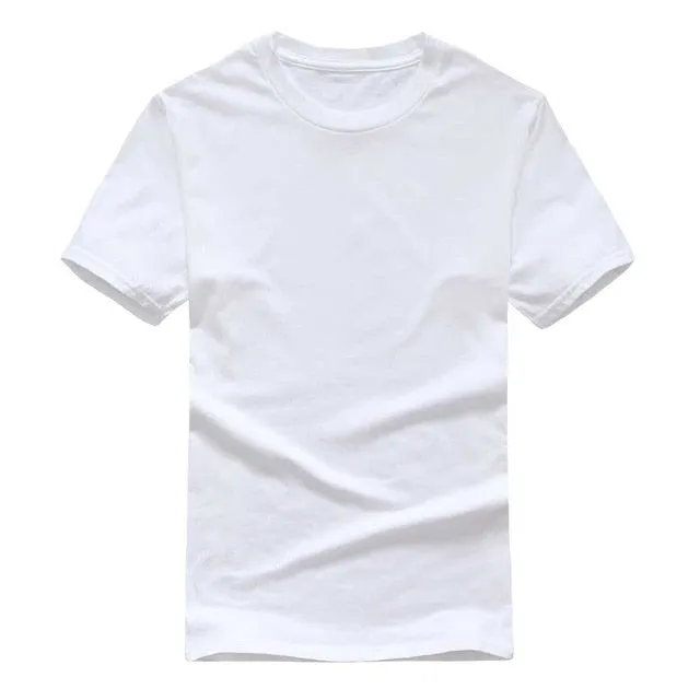 Men'S Black And White 100% Cotton T-Shirts