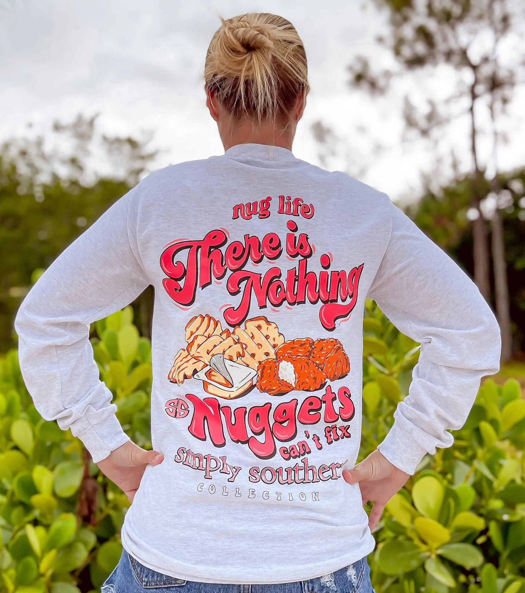 ‘Nug Life’ Long Sleeve Tee by Simply Southern