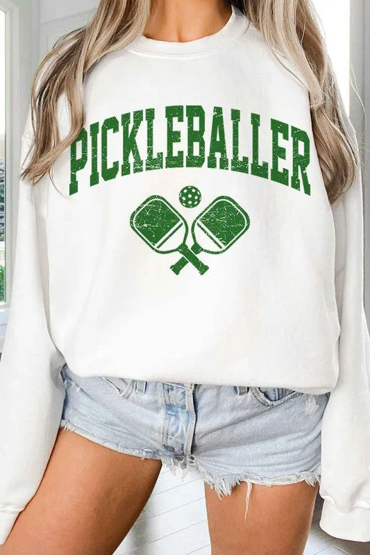 PICKLEBALLER OVERSIZED SWEATSHIRT