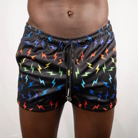 Rainbow Lightning Shorts