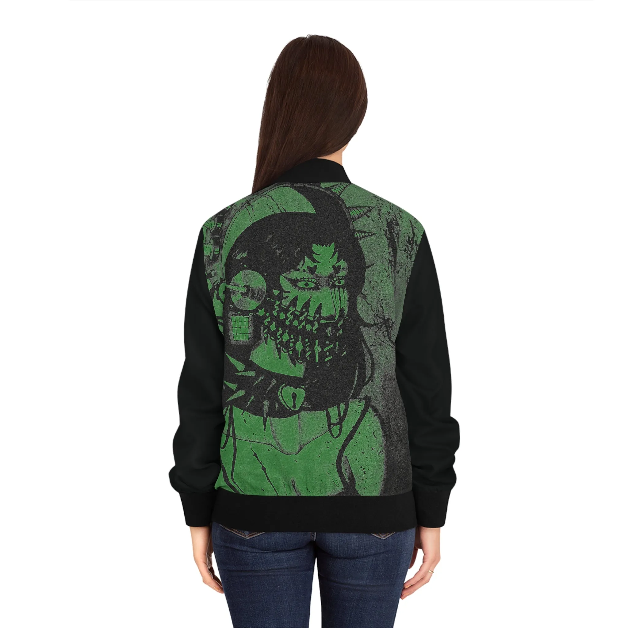 Saw Bomber Jacket (Green)