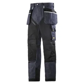 Snickers 6205 RuffWork Denim, Work Trousers Holster Pockets