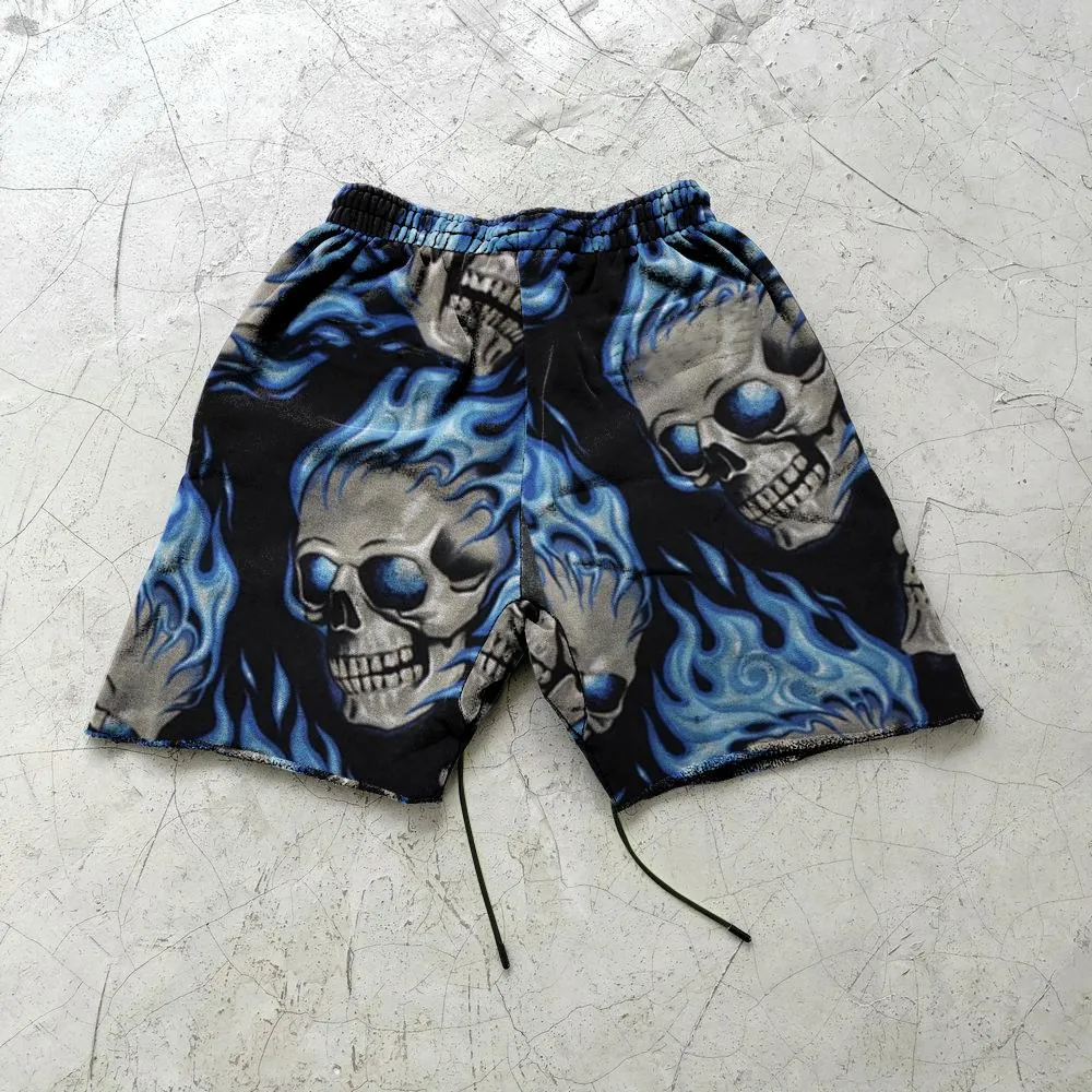 Spoof retro fashion casual shorts