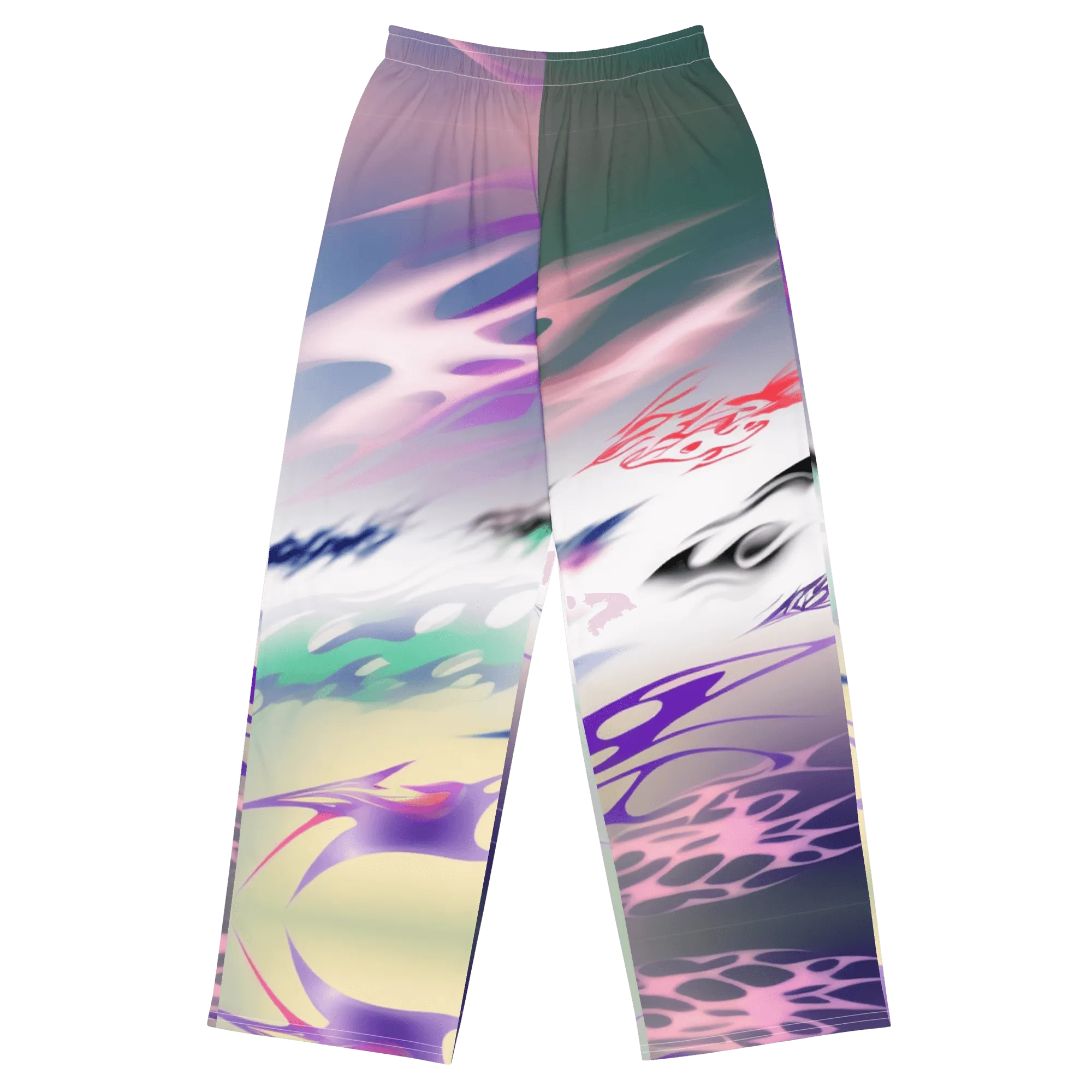 TUTUKI FLAMES® Unisex Wide-Leg Pants