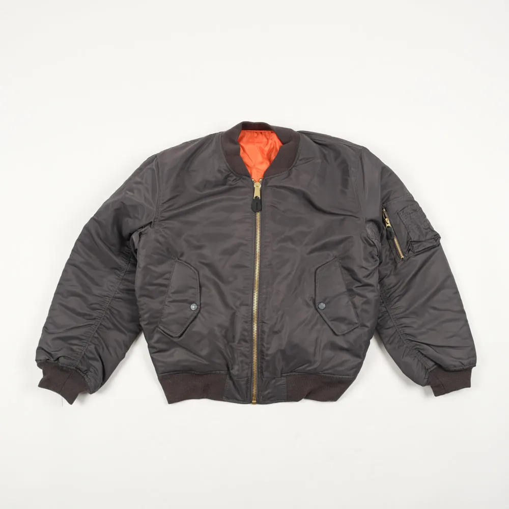 USA BOMBER MA1 GREY