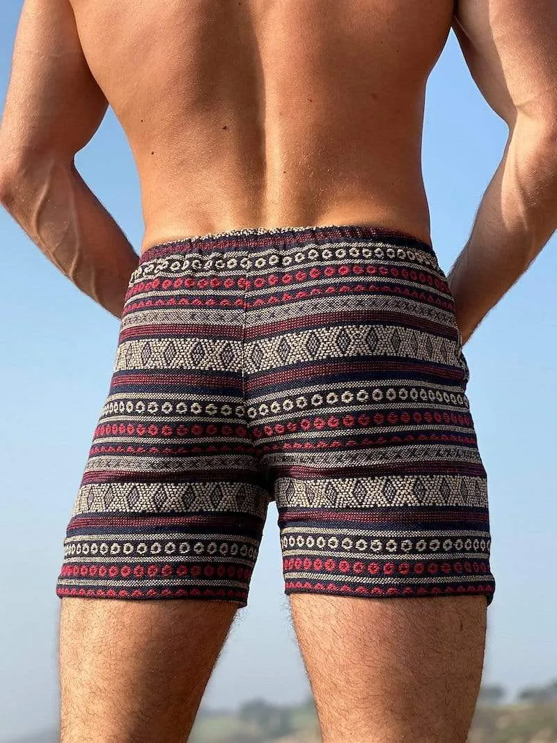 Vintage casual men's shorts