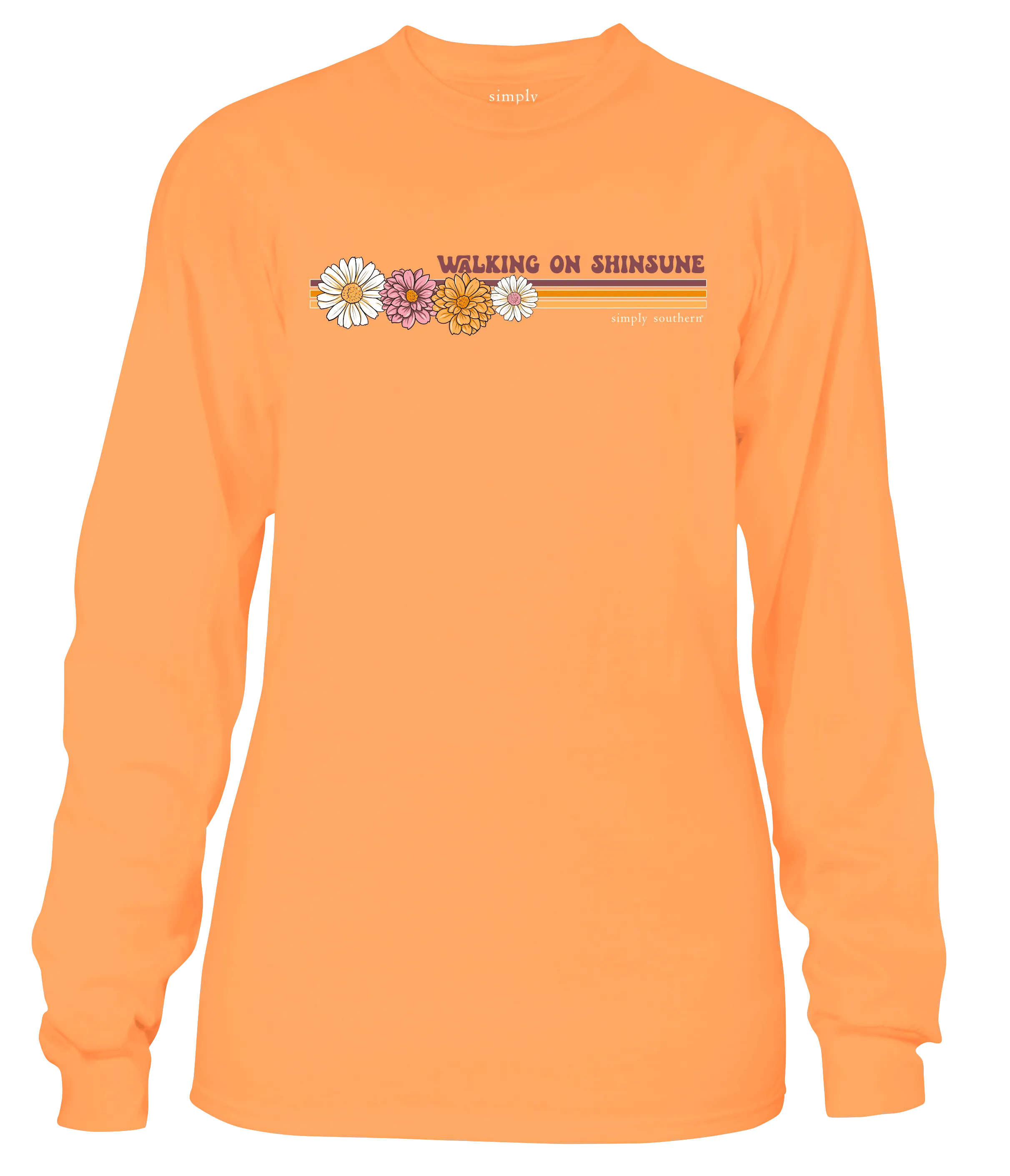 'Walking On Sunshine' Long Sleeve Tee by Simply Southern