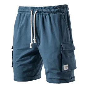 West Louis™ Men's Casual Cotton Side Pockets Shorts