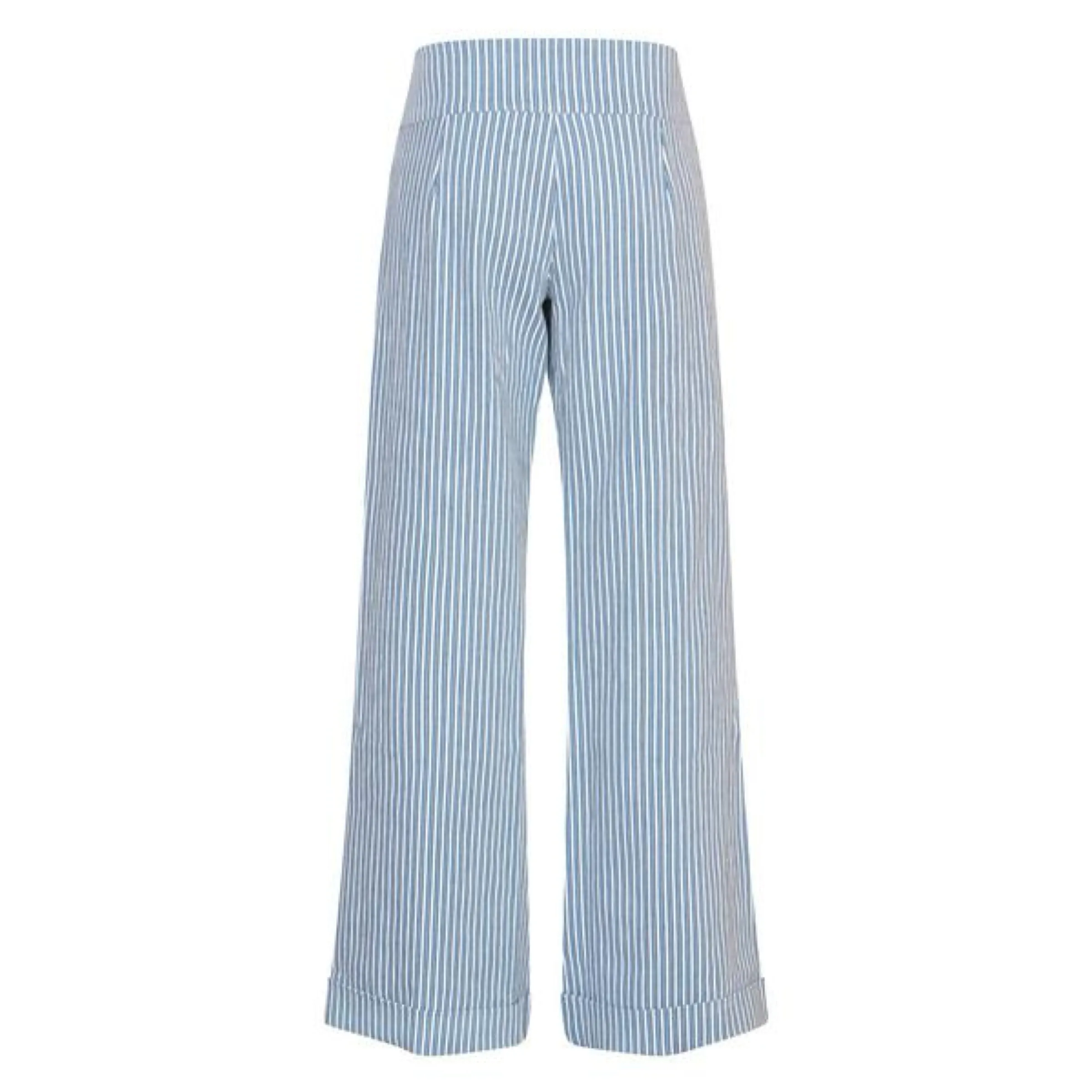 Wide Leg Pant Mid Denim